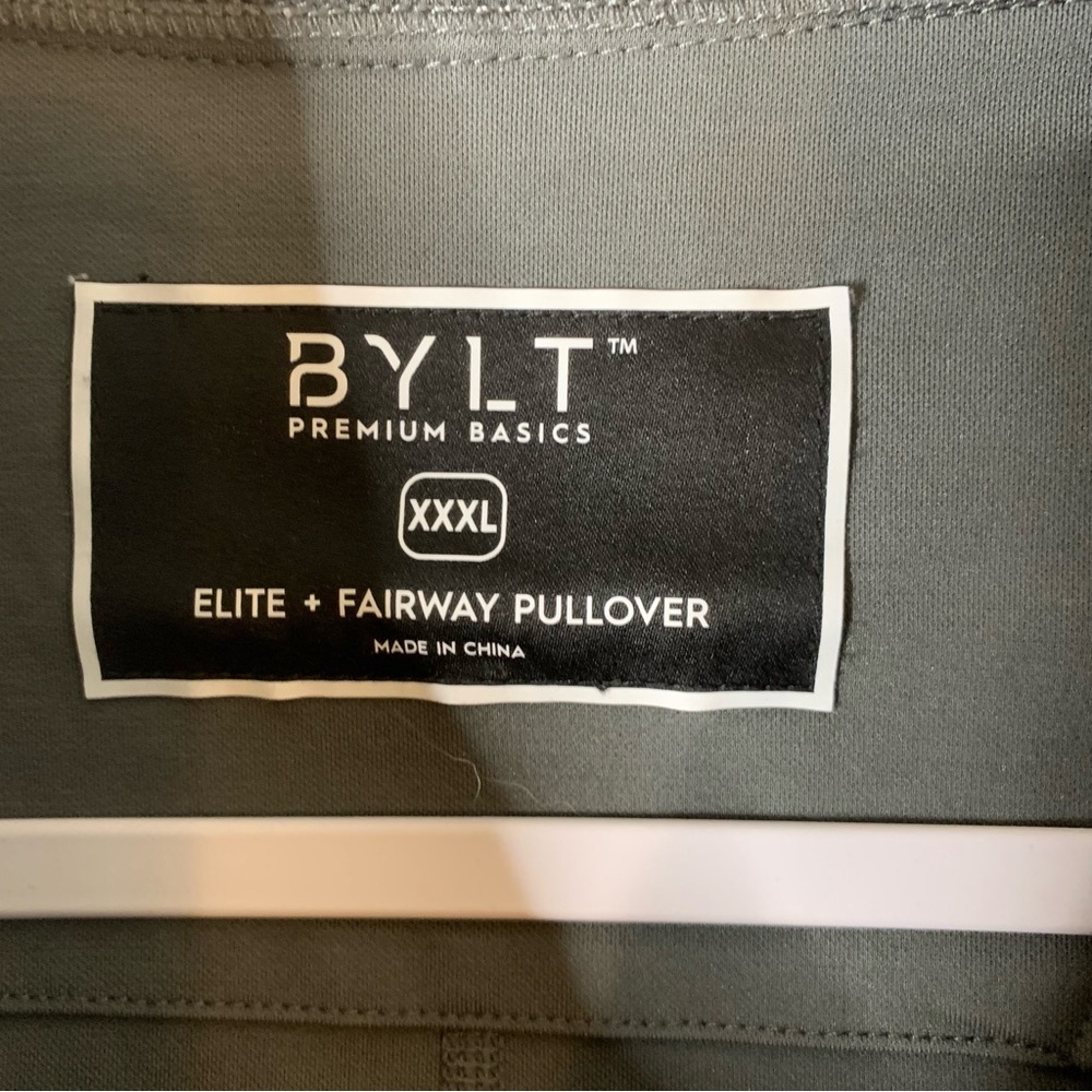 BYLT Mens Elite + Pull over Jacket Dark Gray XXXL - Picture 7 of 10